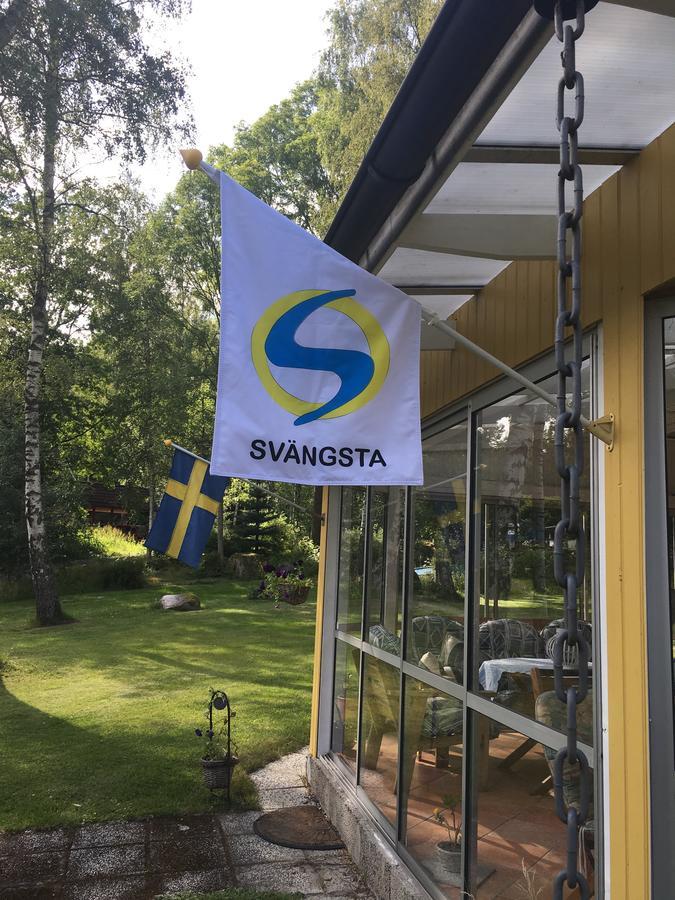 Villa Almagarden Lantlig Miljoe Svängsta Esterno foto